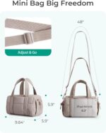 BAGSMART Reiki Gym Bag for Women, Mini/Medium Crossbody Bags for Women, 5L Dance... - Image 6