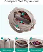 BAGSMART Reiki Gym Bag for Women, Mini/Medium Crossbody Bags for Women, 5L Dance... - Image 7