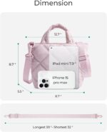 BAGSMART Crossbody Bags for Women, Small Crossbody Bag Cross Body Purse Mini Tot... - Image 4