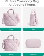 BAGSMART Crossbody Bags for Women, Small Crossbody Bag Cross Body Purse Mini Tot... - Image 5