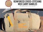 Rothco Canvas Equipment Duffle Bag – Travel & Gym Bag with Heavyweight Cotton Ca... - Image 7
