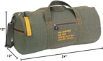 Rothco Canvas Equipment Duffle Bag – Travel & Gym Bag with Heavyweight Cotton Ca... - Image 8