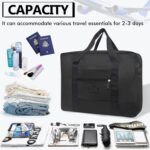 Travel Duffel Bag Lightweight Foldable Travel Bag for Women and Men Waterproof T... - Image 8