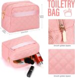 Large Travel Duffle Bag for Women,Carry on Overnight Bag Weekender Bags with Toi... - Image 6