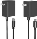 2-Pack Switch 2 Charger - AC Adapter for Nintendo 2 /Nintendo1, 6FT Charging Cab... - Image 2