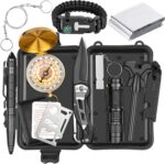 Alritz Emergency Survival Kit, for Men 12 in-1 Outdoor Survival Gear Lifesaving ... - Image 2