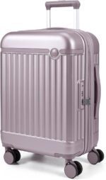 BAGSMART Carry On Luggage 22x14x9 Airline Approved with Spinner Wheels, Travel T... - Image 2