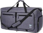Bago Large Foldable Duffel Bags for Traveling Women & Men - 80L Packable Duffle ... - Image 2