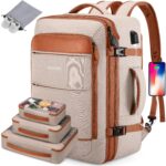 Bagsure Travel Backpack Carry On Backpack 42L Flight Approved, Expandable Laptop... - Image 2