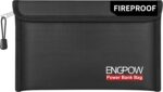 ENGPOW Fireproof Organizer Travel Bag,Heat Insulated＆Explosion-Proof Electronic ... - Image 2