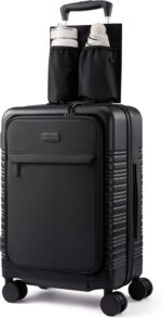 LOVEVOOK Carry On Luggage 22x14x9 Airline Approved with Detachable Pouch, 21 Inc... - Image 2