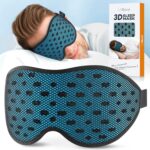 LitBear Breathable Sleep Mask, 3D Eye Mak Sleep for Side Sleepers Women Men, Lig... - Image 2
