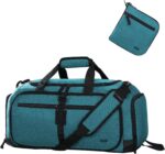 MIER Foldable Duffle Bag with Shoe Compartment 50L Travel Duffel Bags for Men Wo... - Image 2
