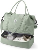 Spirit Travel Duffel - 18x14x8 Inches Weekender Overnight Bag with Shoes Compart... - Image 2