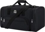 Sports Duffel Bag 20 inch for Travel Gym - Black - Image 2