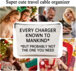 Travel Cable Organizer Pouch Electronic Accessories Carry Case Portable Waterpro... - Image 2