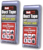 Travel Size Pocket Duct Tape 2-Pack – Compact Flat Small Mini Rolls - for Repair... - Image 2