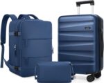 UKEIN Luggage Set with Backpack,Polycarbonate Carry On Luggage Airline Approved ... - Image 2