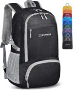 ZOMAKE Lightweight Packable Backpack 30L, Foldable Hiking Backpacks Water Resist... - Image 2