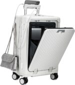 feilario 20in Hardside Spinner Wheel Luggage with Zipper Closure, Built-In TSA l... - Image 2