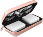 iMangoo Travel Essentials Electronics Organizer Charger Case Portable Dual Zippe... - Image 2